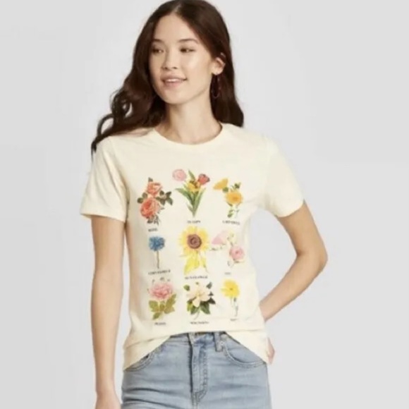 Fifth Sun Botanical‎ Graphic Tee XXL - Picture 1 of 8